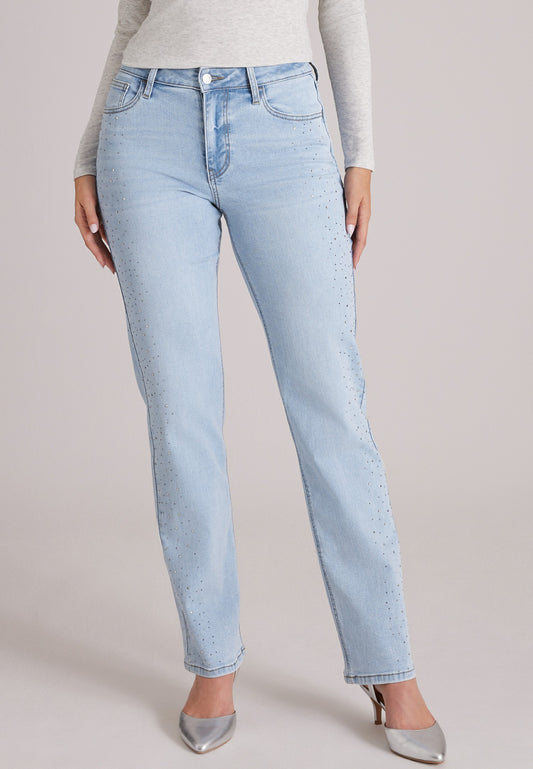 Maurices m jeans by maurices™ High Rise Sparkle Relaxed Straight Jeans