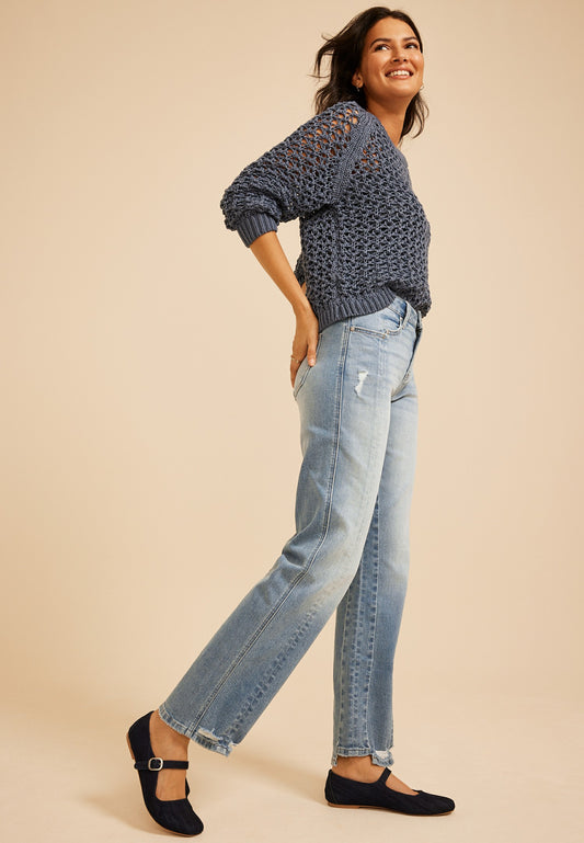 Maurices KanCan™ High Rise Seamed Straight Jean