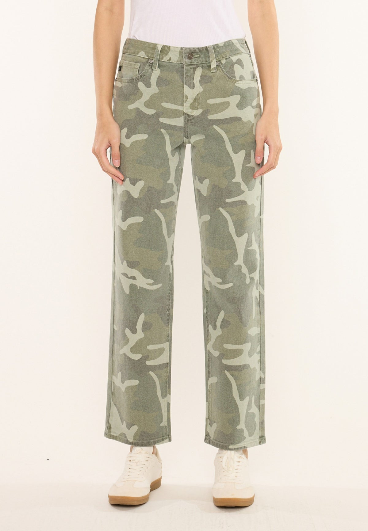 Maurices KanCan™ High Rise Camo Relaxed Straight Jean