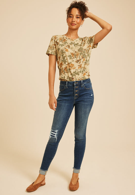 Maurices m jeans by maurices™ Cool Comfort High Rise Button Fly Jegging