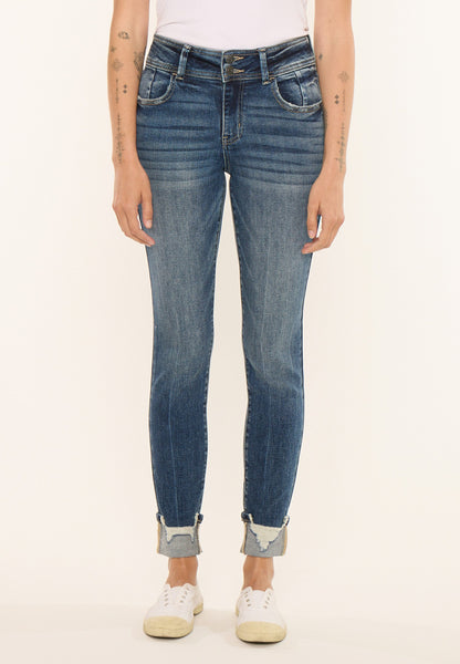 Maurices KanCan™ High Rise Destructed Cuff Skinny Jean
