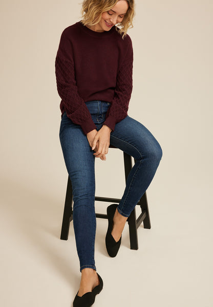 Maurices Everflex™ Dark High Rise Super Skinny Jean