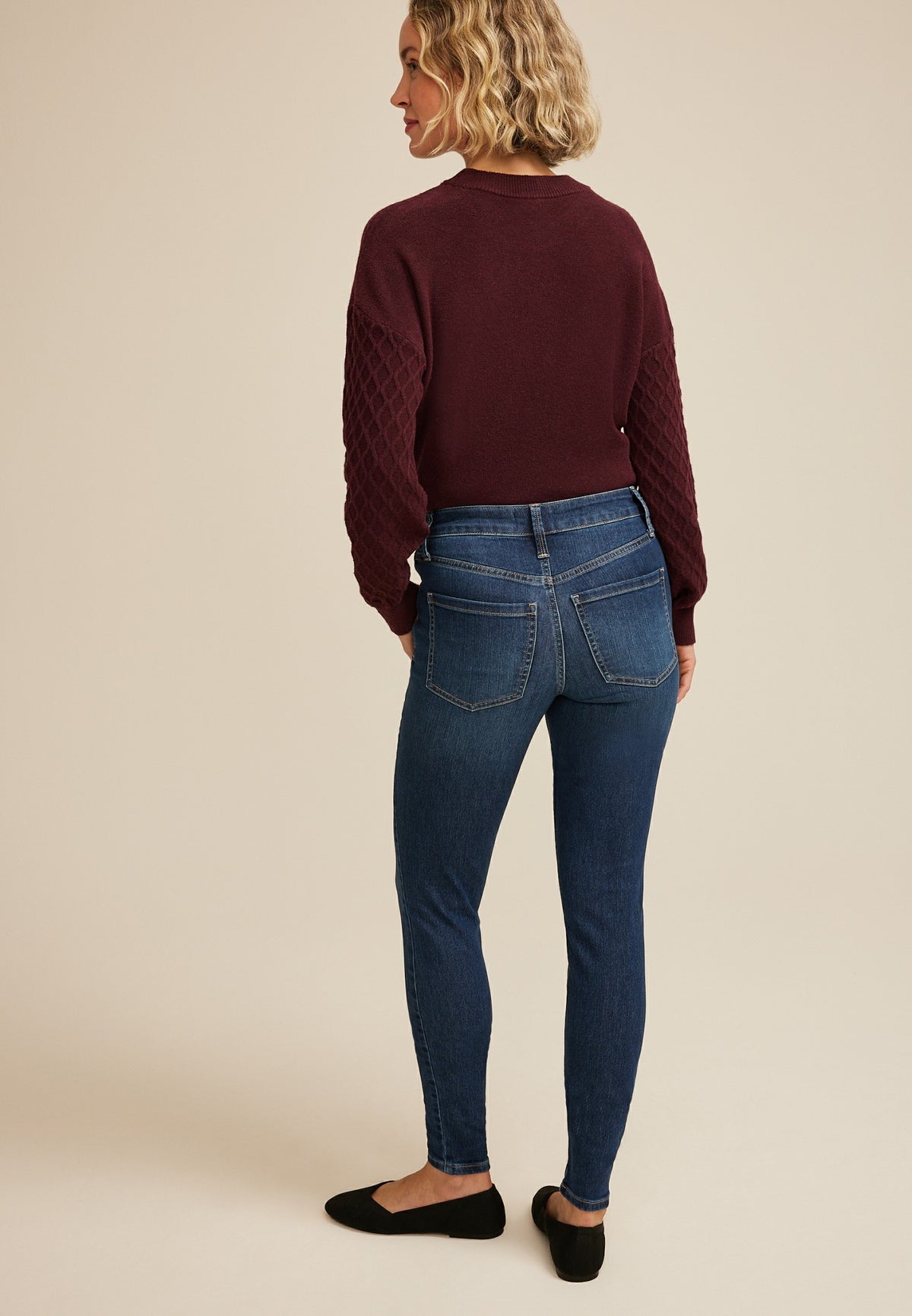 Maurices Everflex™ Dark High Rise Super Skinny Jean