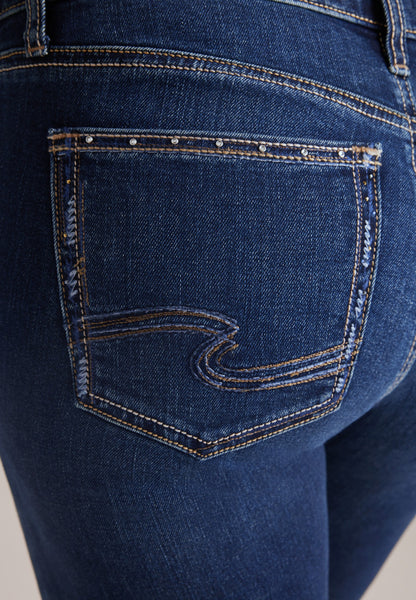 Maurices Silver Jeans Co. ® Suki Curvy Mid Rise Embellished Slim Boot Jeans