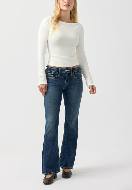 Maurices Petite Silver Jeans Co.®Suki Mid Rise Curvy Fit Bootcut Jean