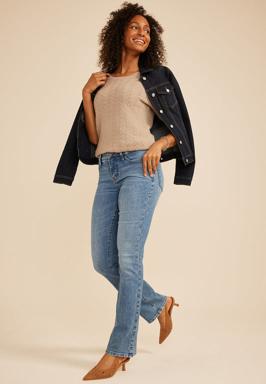 Maurices Everflex™ Light Mid Rise Slim Boot Jean