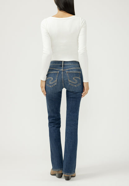 Maurices Silver Jeans Co.® Suki Curvy Mid Rise Luxe Stretch Thick Stitch Bootcut Jean