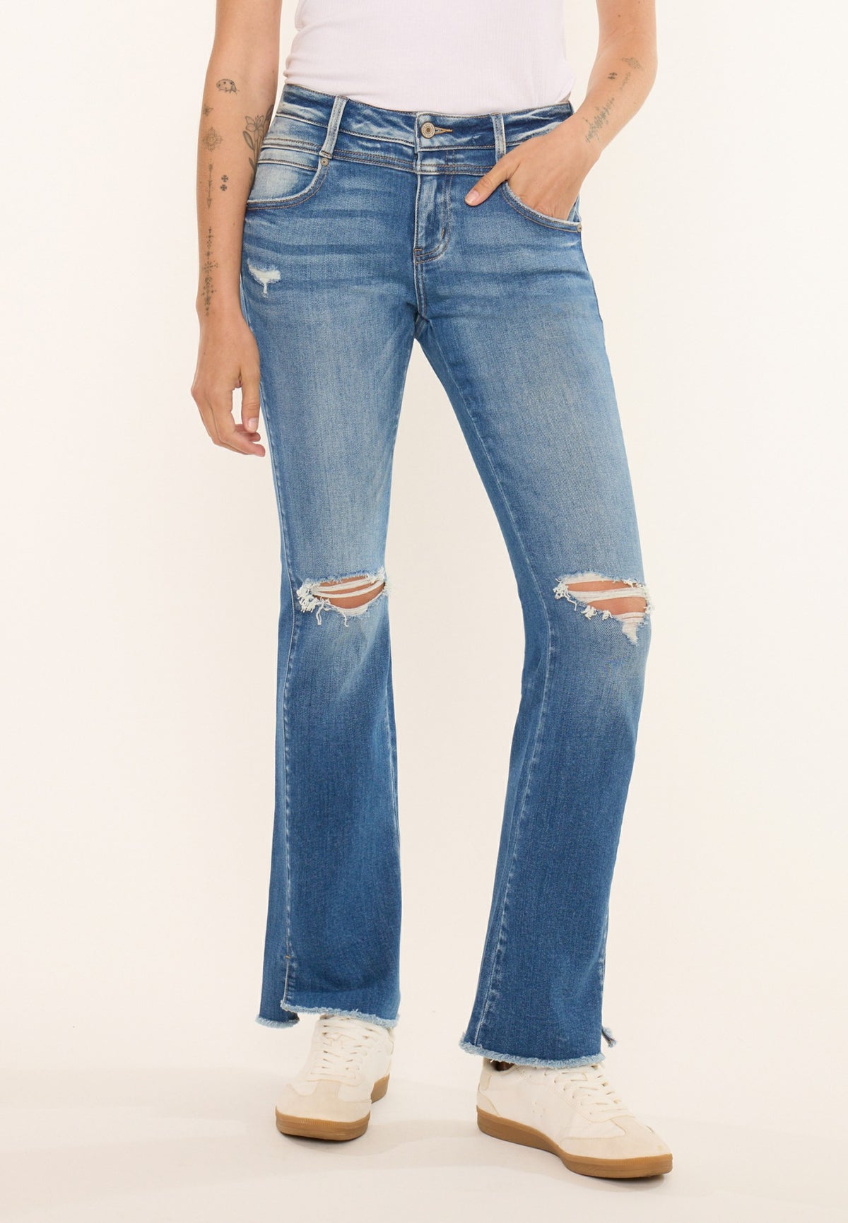 Maurices KanCan™ Mid Rise Twisted Seam Bootcut Jean