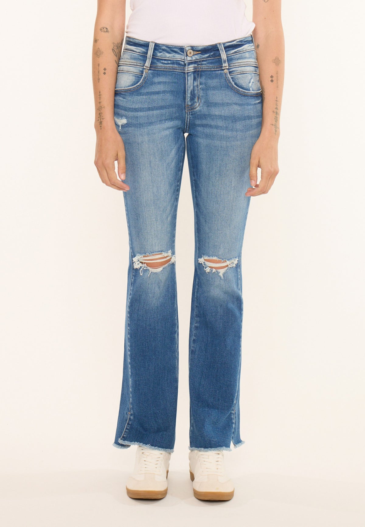Maurices KanCan™ Mid Rise Twisted Seam Bootcut Jean