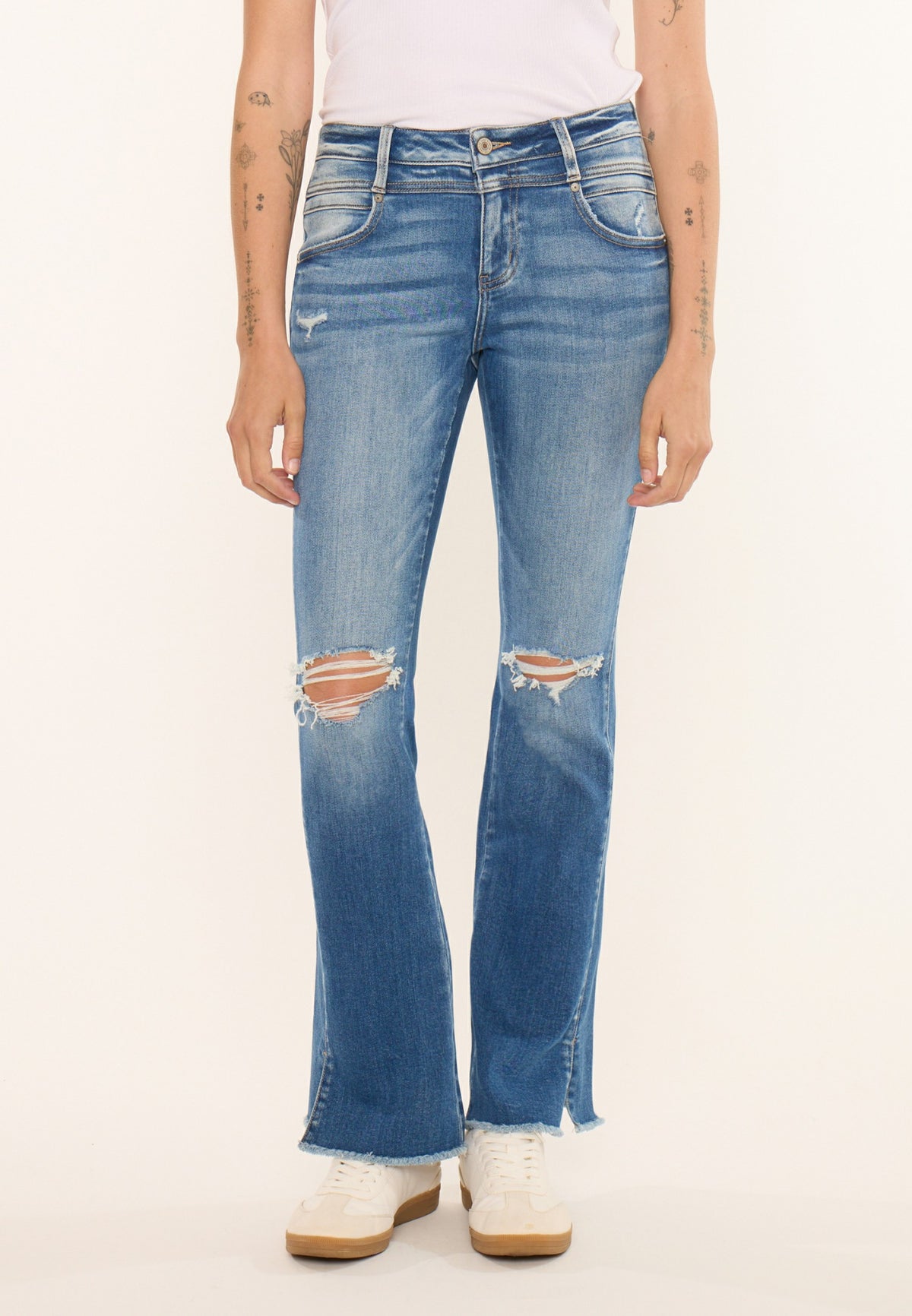 Maurices KanCan™ Mid Rise Twisted Seam Bootcut Jean