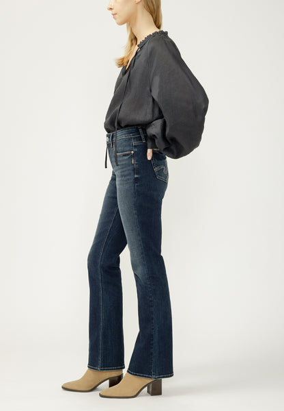 Maurices Silver Jeans Co.® Elyse Curvy Mid Rise Bootcut Jean