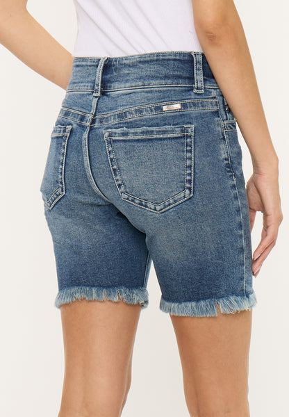 Maurices KanCan™ Mid Rise Frayed Hem 8in Bermuda Short
