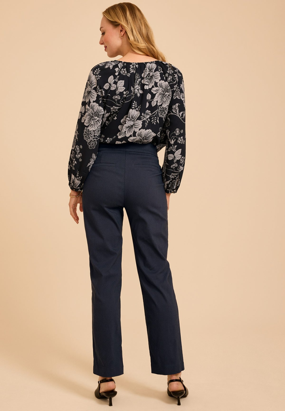 Maurices Calvary Twill High Rise Bengaline Straight Pants