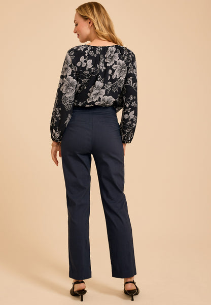 Maurices Calvary Twill High Rise Bengaline Straight Pants