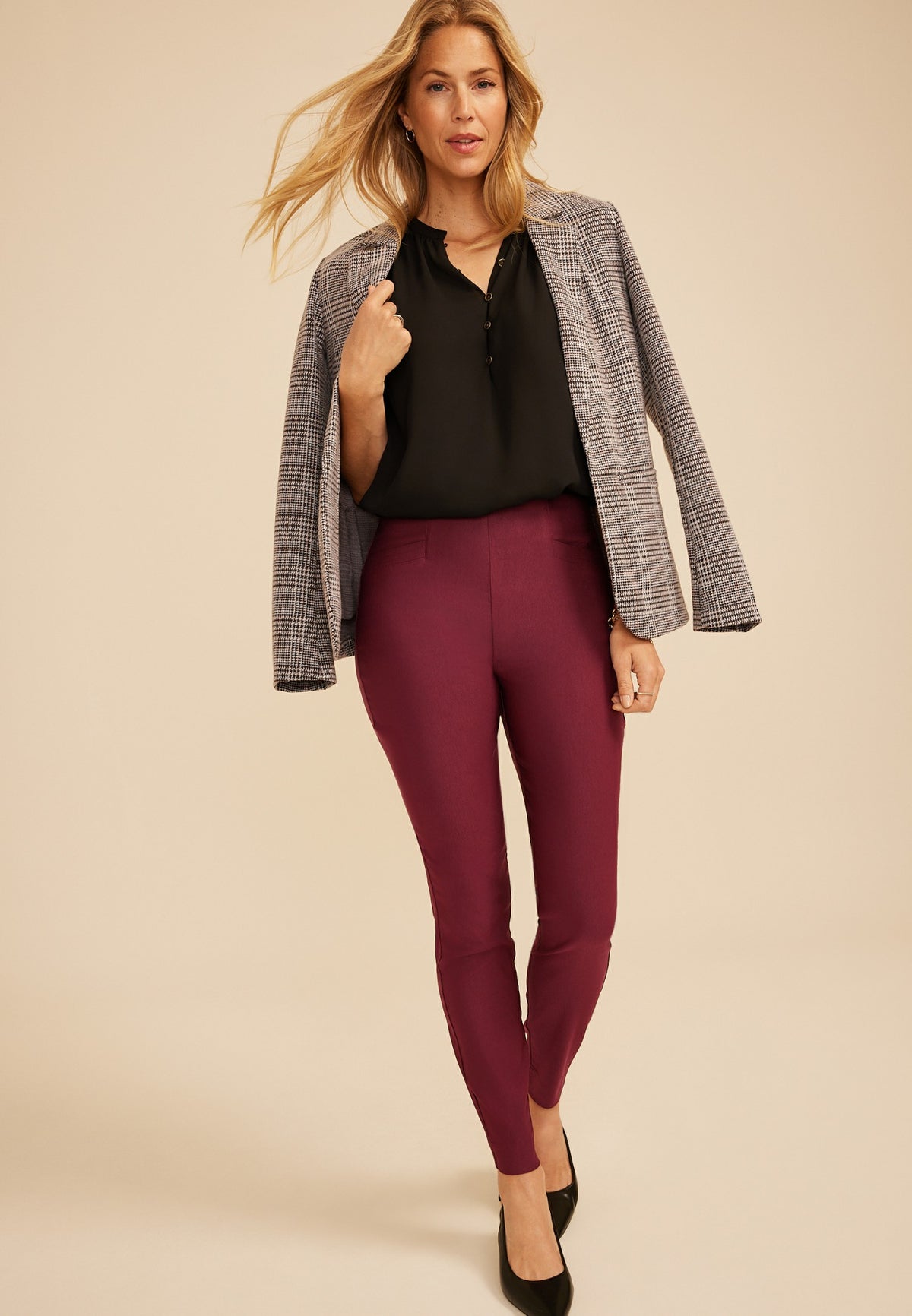 Maurices Bengaline High Rise Skinny Pant