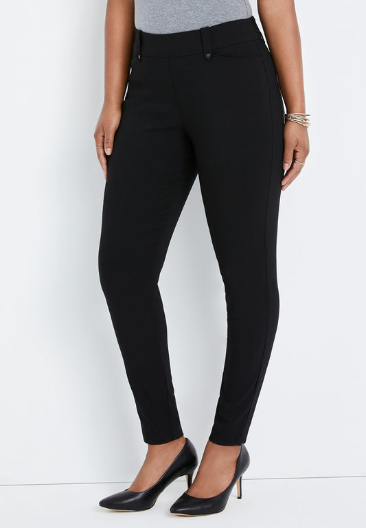 Maurices Pull On Bengaline Skinny Ankle Pant