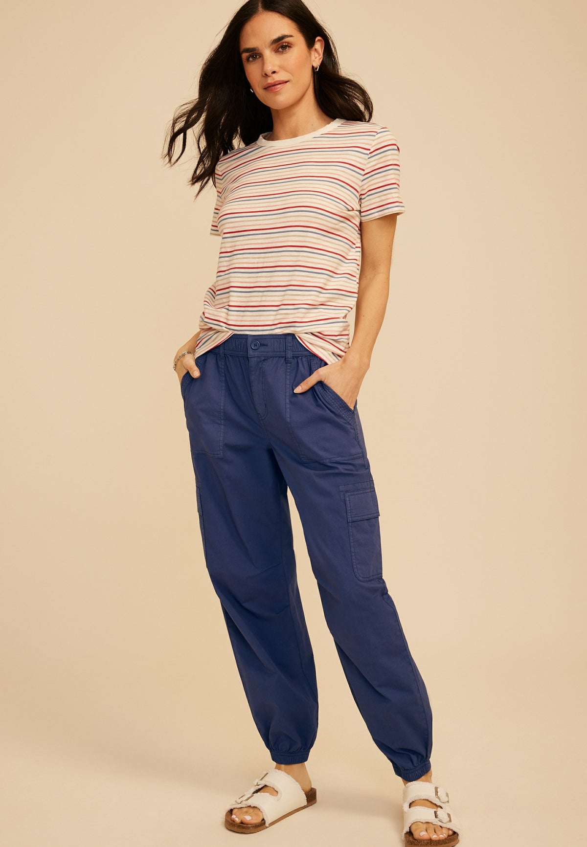 Maurices Lightweight Stretch High Rise Jogger