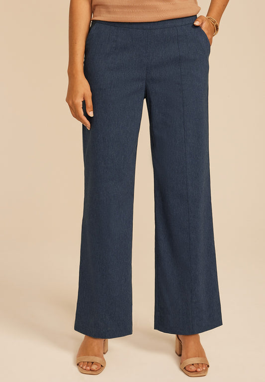 Maurices Denim Bengaline Wide Leg Pant