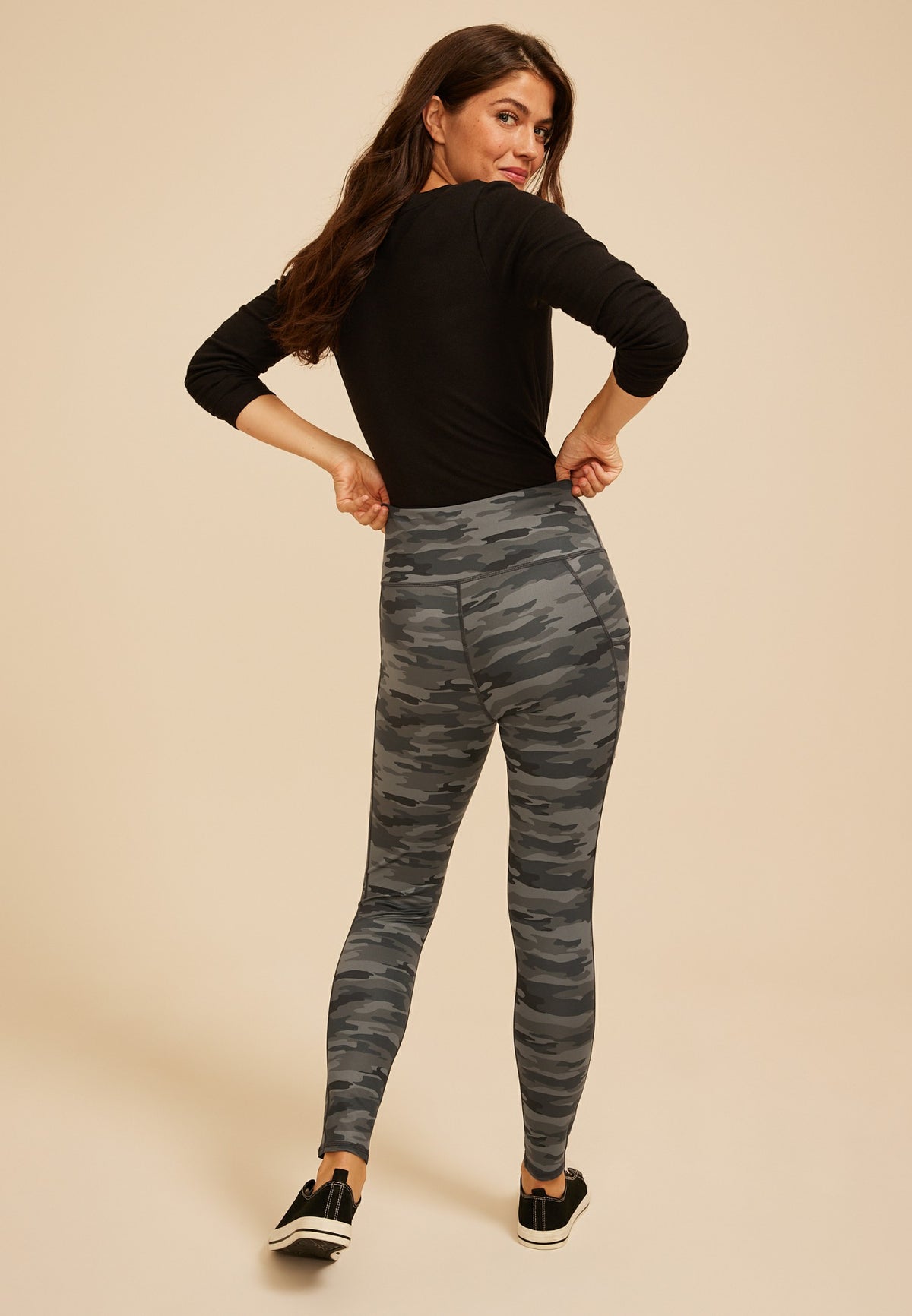 Maurices High Rise Camo Legging