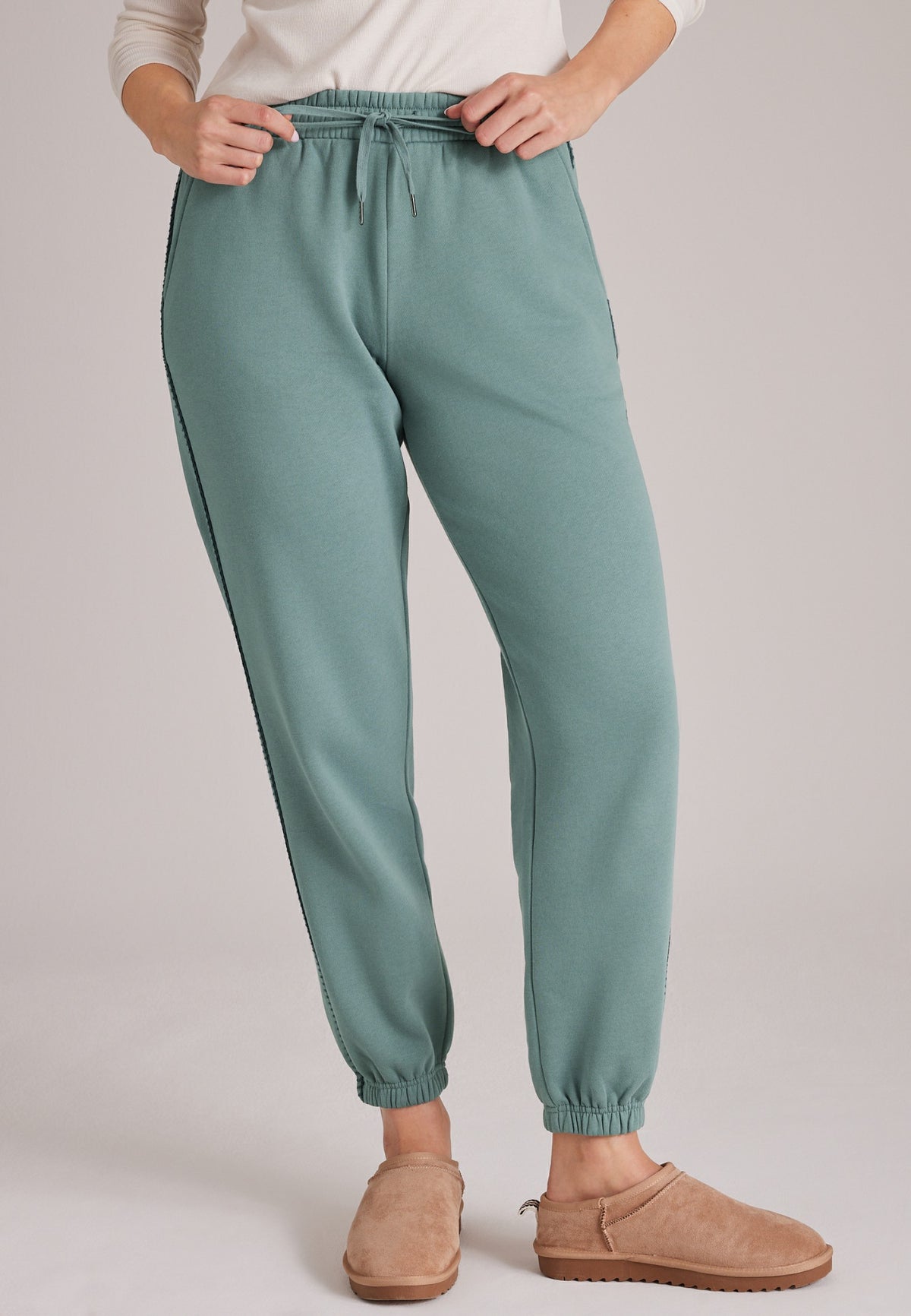 Maurices High Rise Whipstitch Jogger Pants