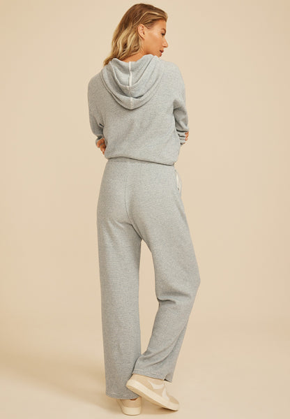 Maurices Cozy Waffle High Rise Wide Leg Pants