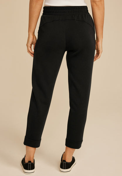 Maurices Cloud Scuba Knit High Rise Tapered Pant