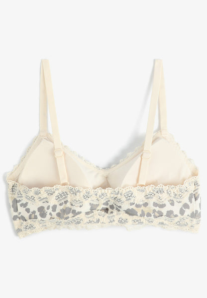 Maurices Simply Comfy Leopard V Neck Bralette