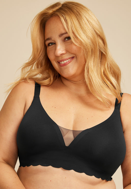 Maurices Invisibliss Scalloped Edge Bralette