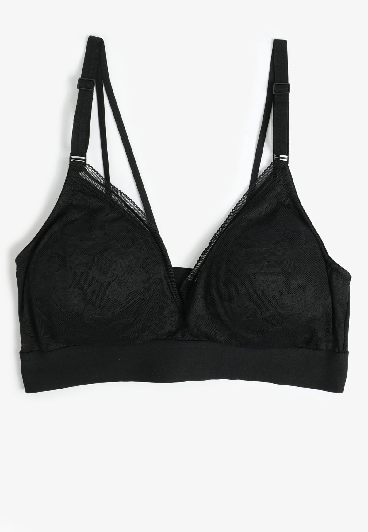 Maurices Vintage Lace Floral V Neck Bralette