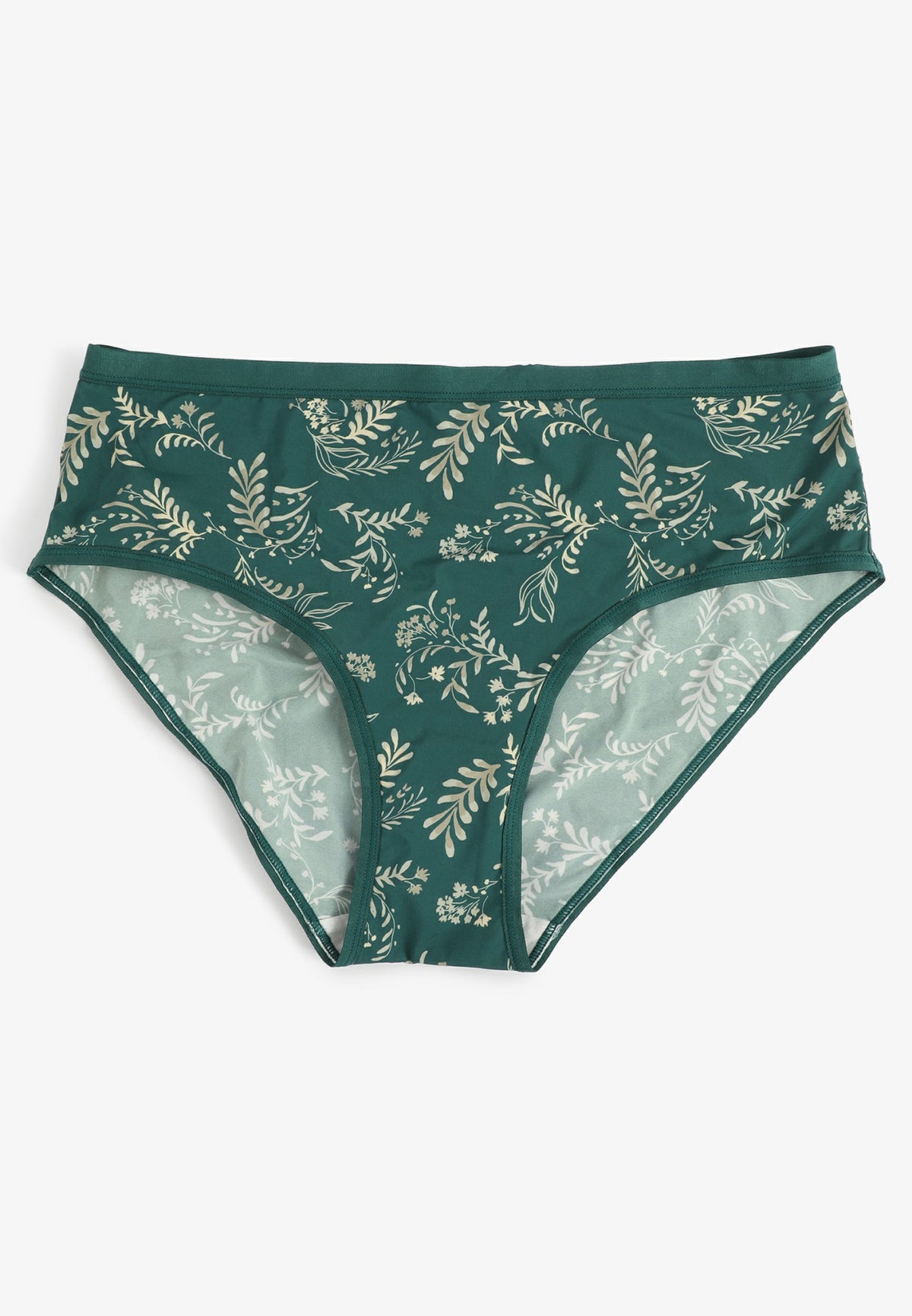 Maurices True Stretch Ditsy Leaves Jersey Hipster Panty