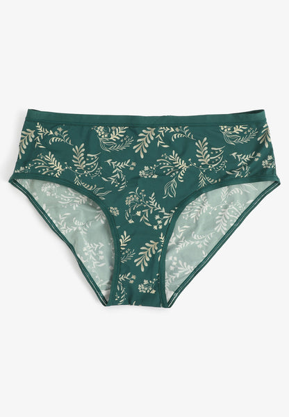 Maurices True Stretch Ditsy Leaves Jersey Hipster Panty