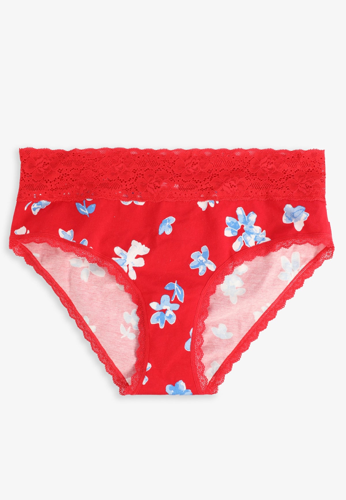 Maurices Simply Comfy Cotton Floral Hipster Panty