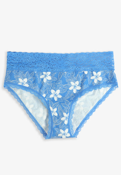 Maurices Simply Comfy Cotton Floral Hipster Panty