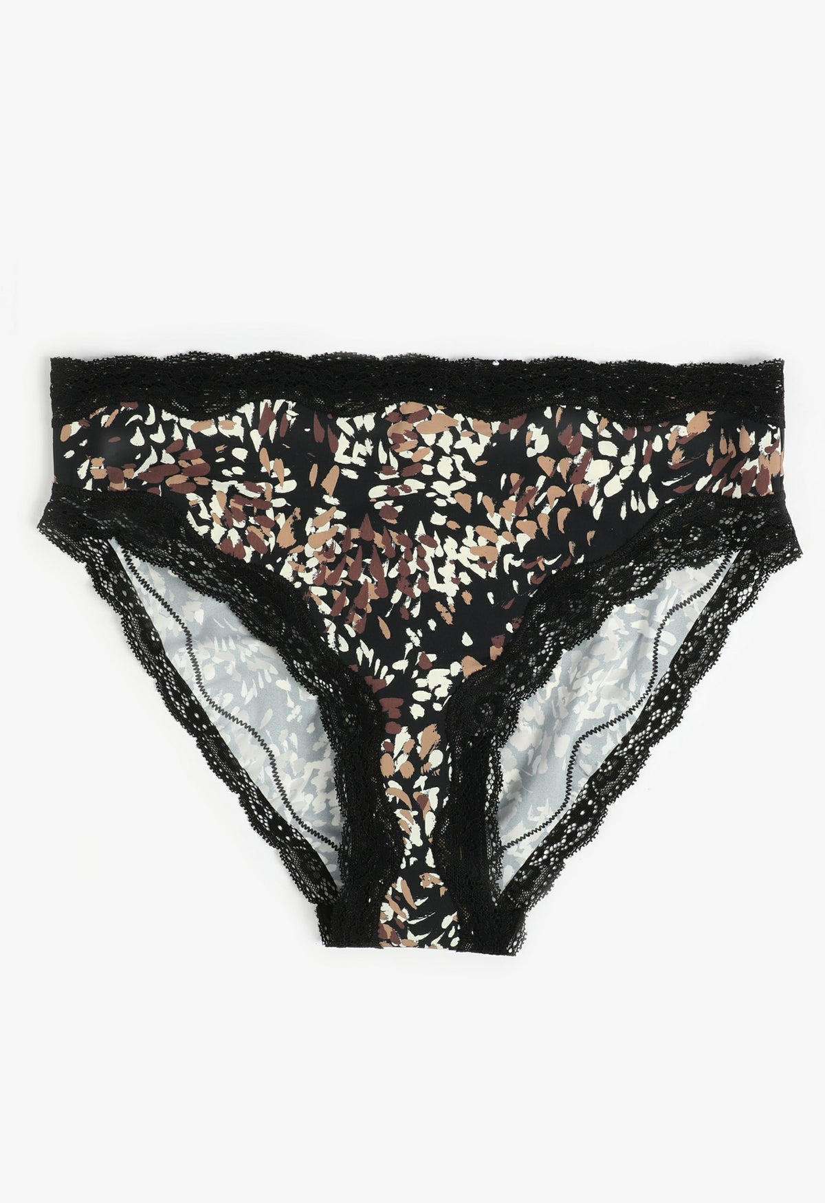 Maurices True Stretch High Waist Jersey Printed Bikini Panty