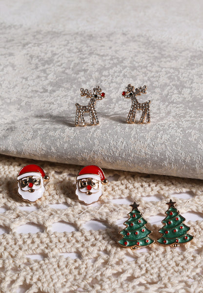 Maurices Holiday Icons Earring Set