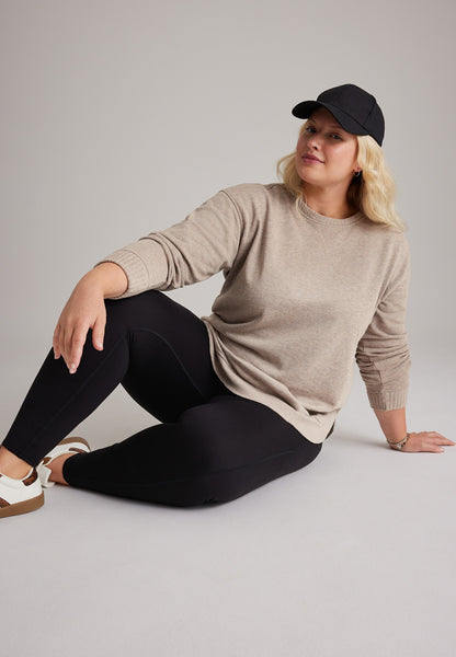 Maurices Plus Size Willowsoft Crew Neck Sweatshirt Tunic