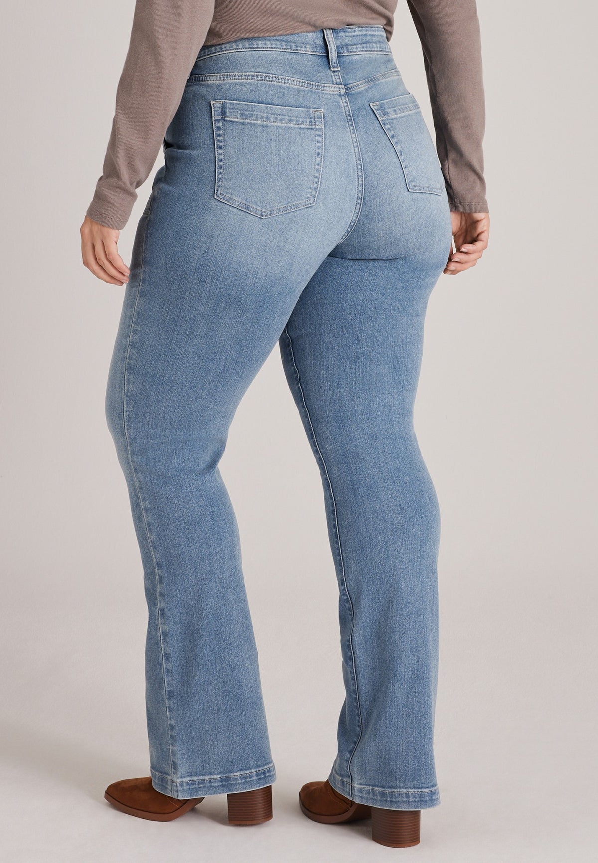 Maurices Plus Size m jeans by maurices™ Mid Rise Snap Pocket Bootcut Jeans