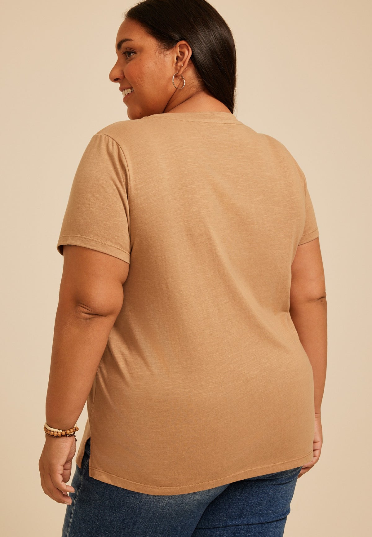 Maurices Plus Size Pumpkin Spice Everything Classic Fit Graphic Tee