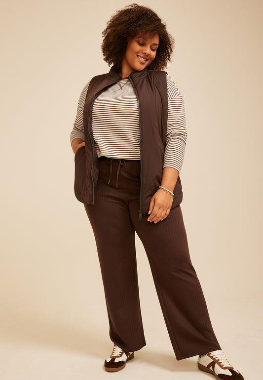 Maurices Plus Size Active Casual Tunic Vest