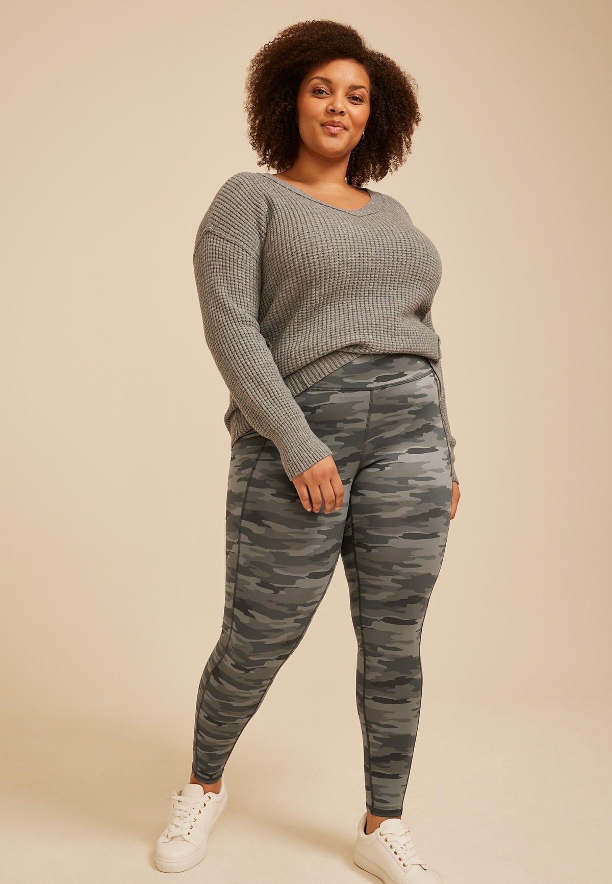 Maurices Plus Size High Rise Camo Legging