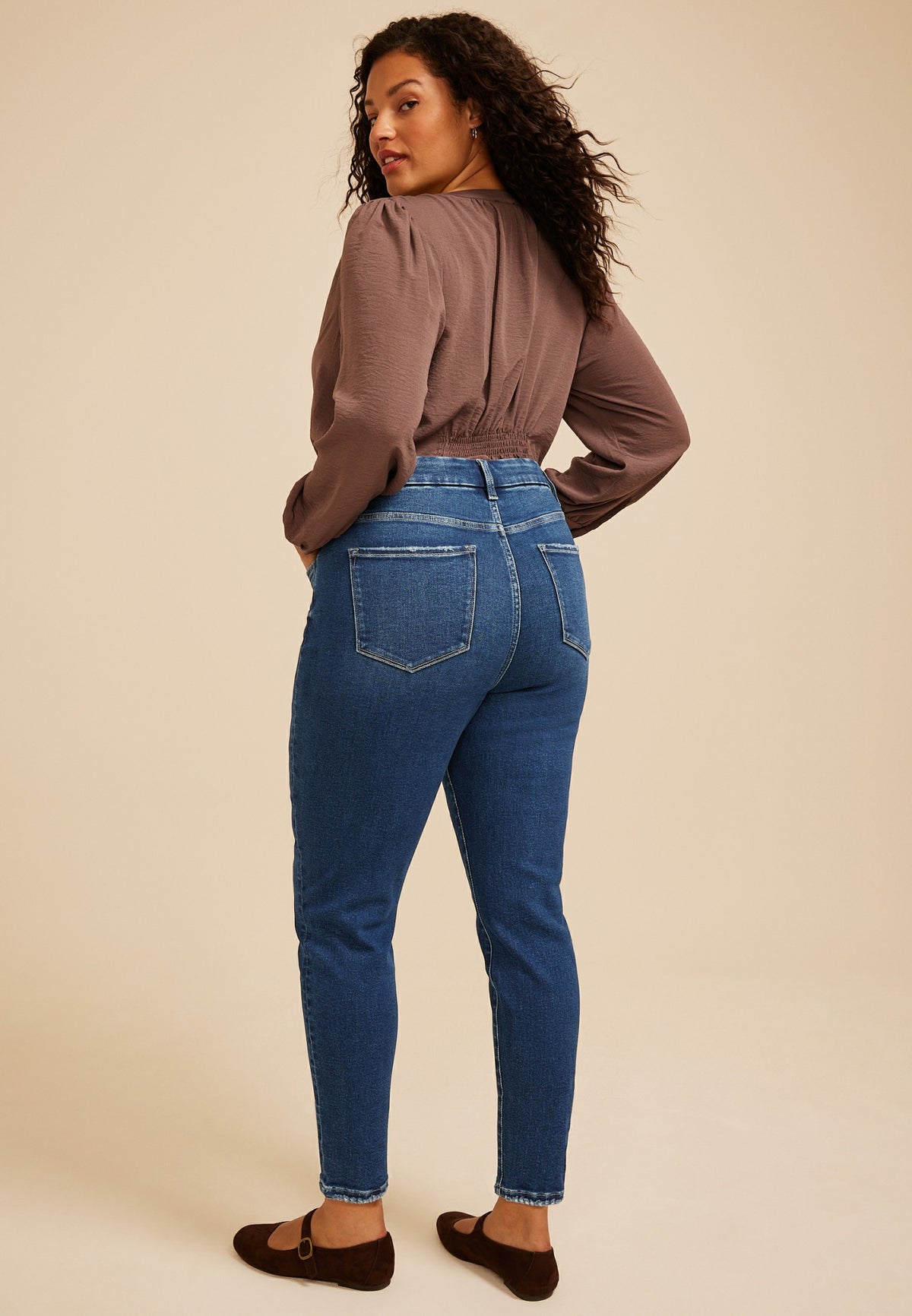 Maurices Plus Size Flying Monkey™ High Rise Ankle Skinny Jean