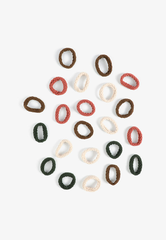 Maurices 22 Pack Textured Seamless Hair Ties
