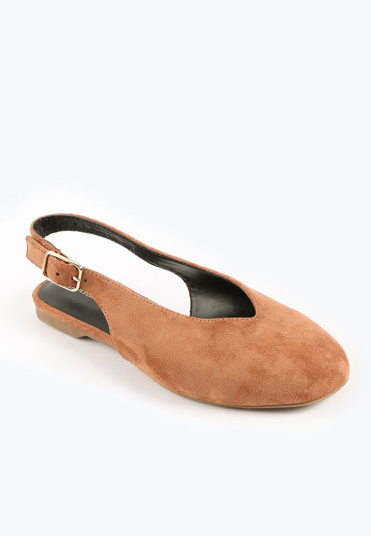 Maurices SuperCush Faux Suede Slingback Flat