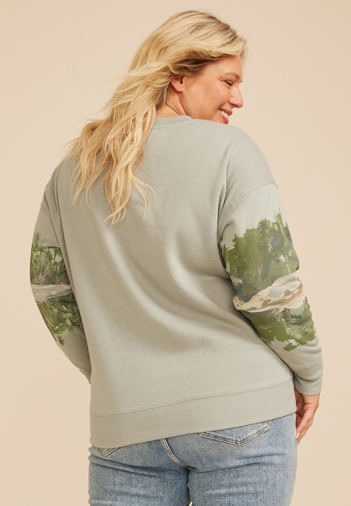Maurices Plus Size Lake Tahoe California Graphic Sweatshirt