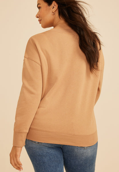 Maurices Plus Size Halloween Ghost Graphic Sweatshirt