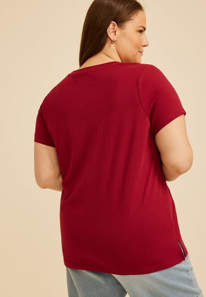 Maurices Plus Size Tailgate Season Classic Fit Graphic Tee