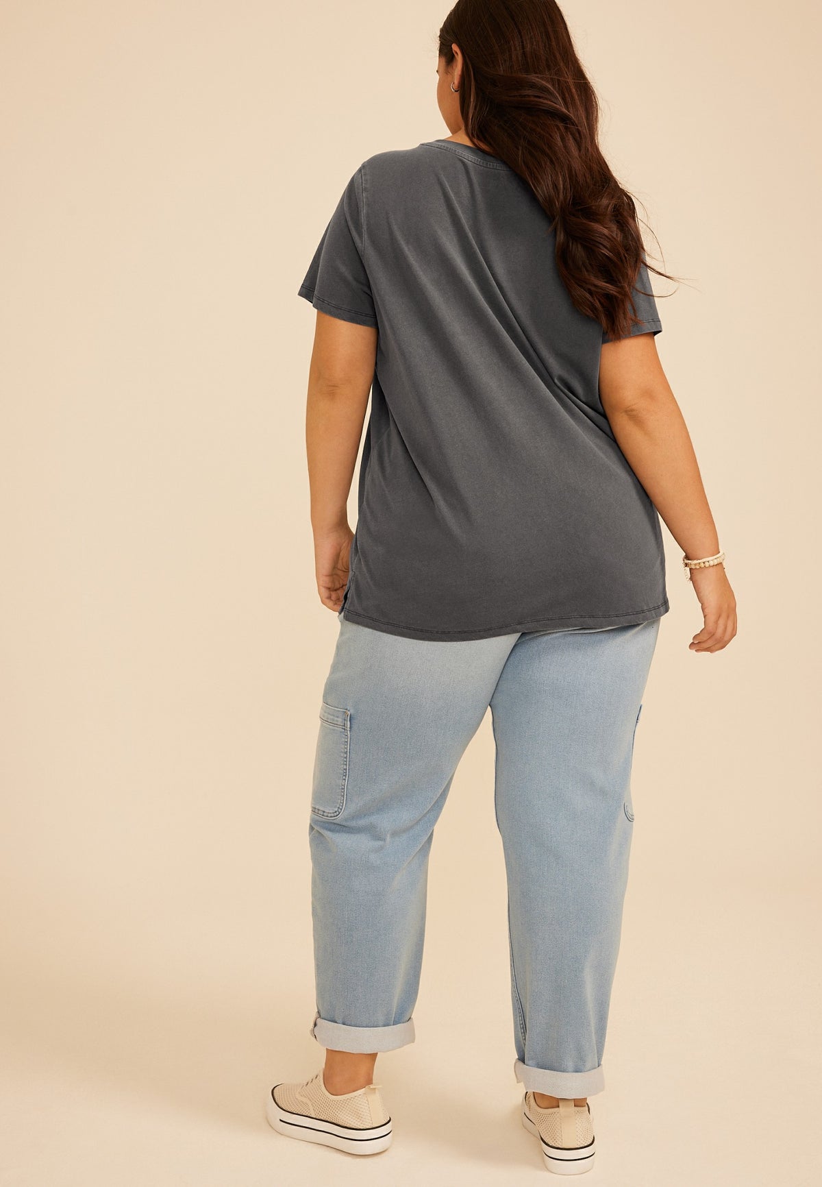 Maurices Plus Size Game Day Embroidered Hockey Classic Fit Graphic Tee