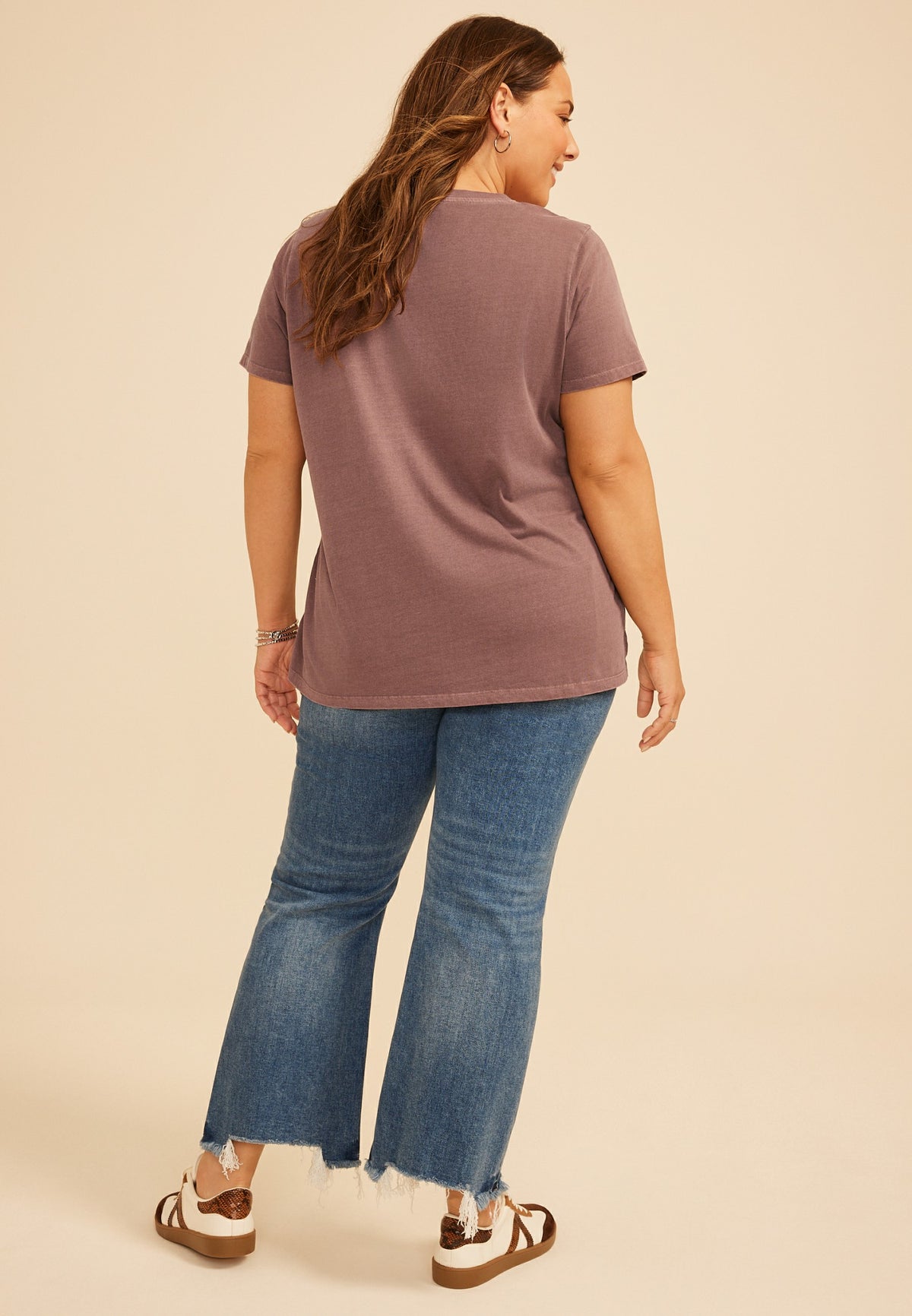 Maurices Plus Size Take The Road Less Traveled Classic Fit Graphic Tee