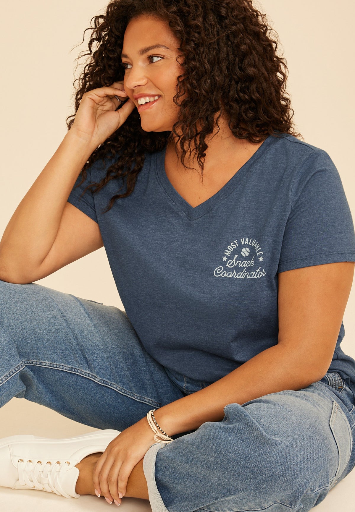 Maurices Plus Size Snack Coordinator Classic Fit Graphic Tee
