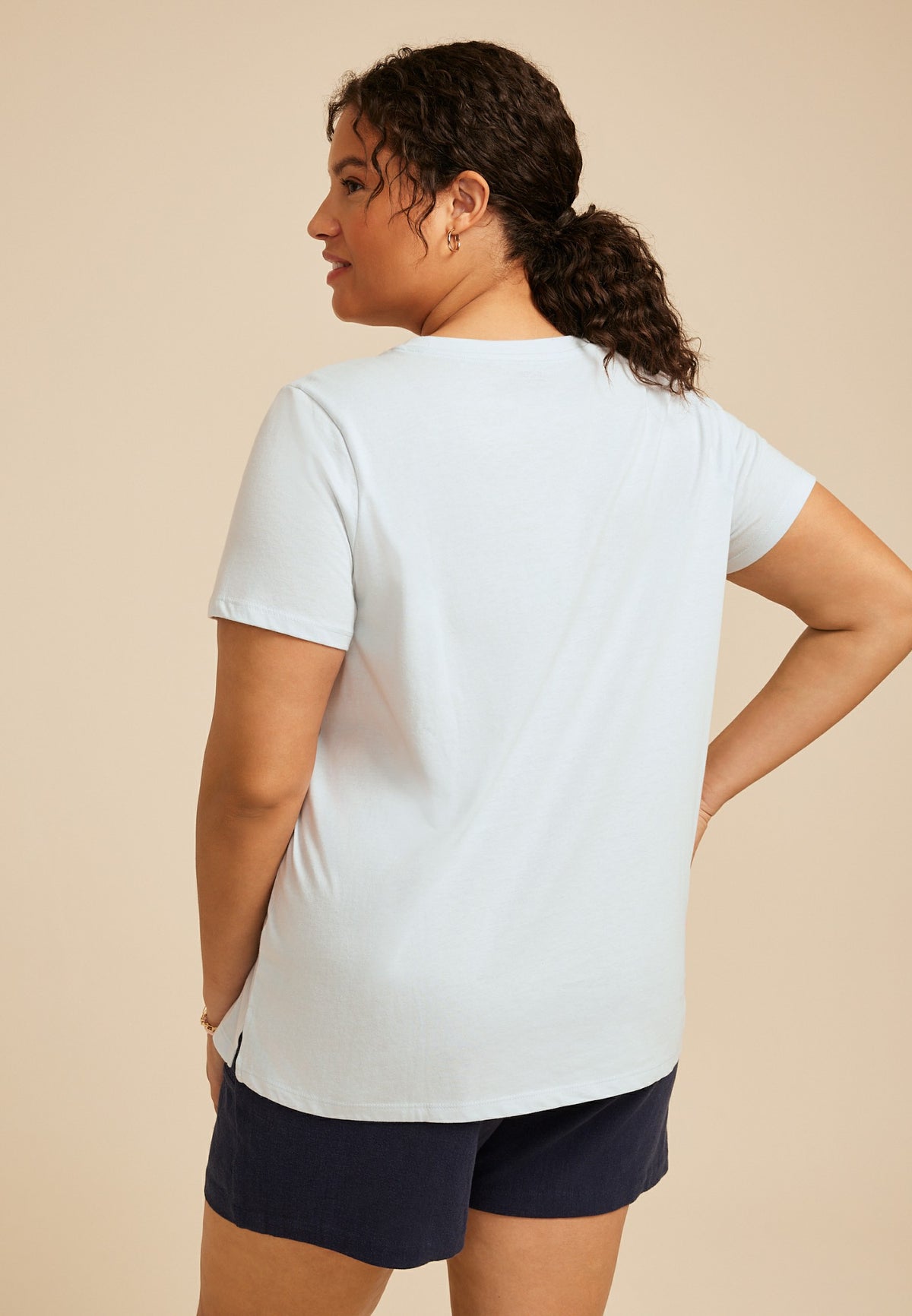 Maurices Plus Size Sun Lake Float Breeze Chill Classic Fit Graphic Tee